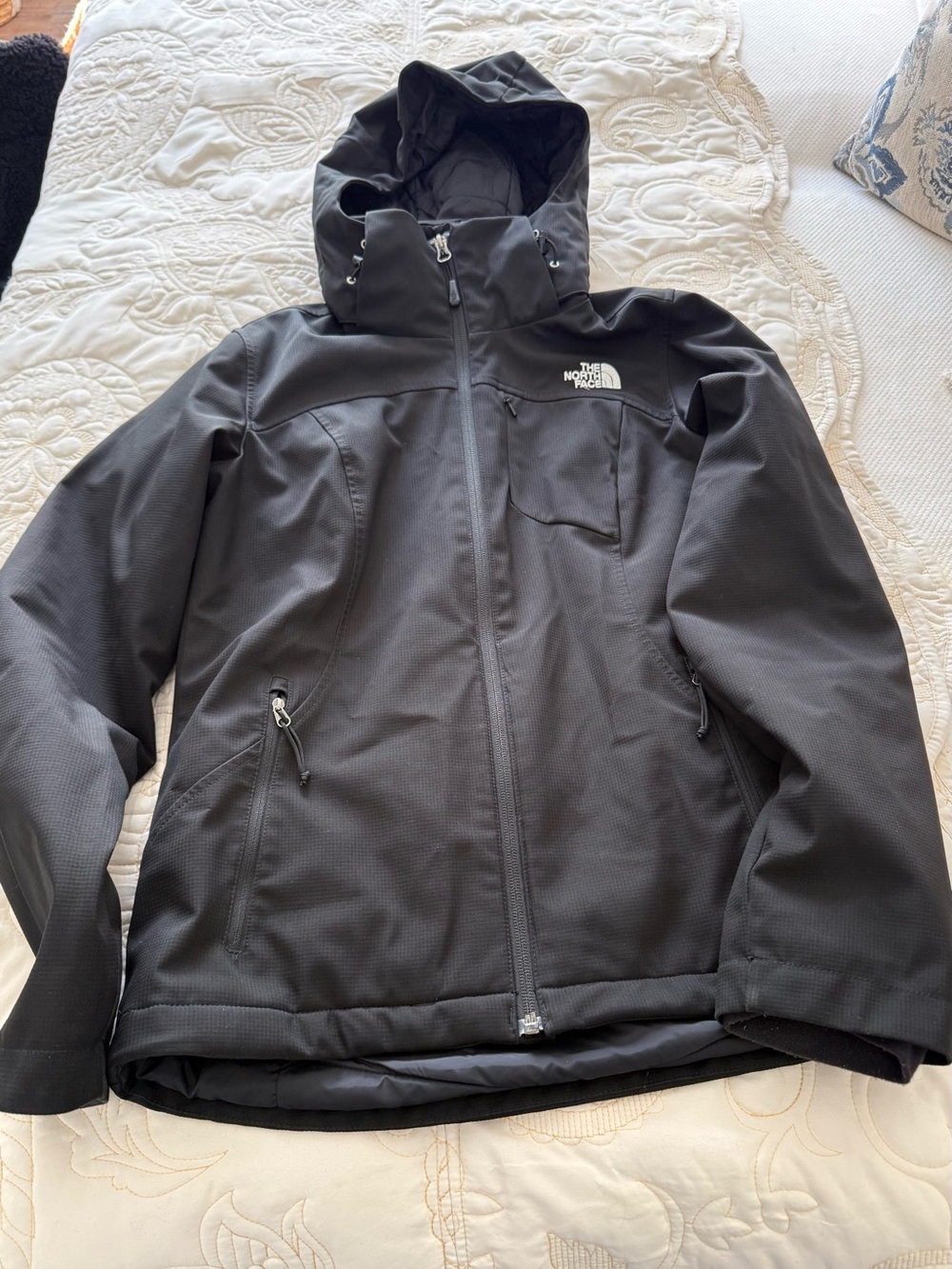 The North Face Apex Women's Black Hooded Ski Jacket